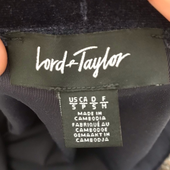 Small purple Lord & Taylor satin midi skirt - Picture 4 of 4